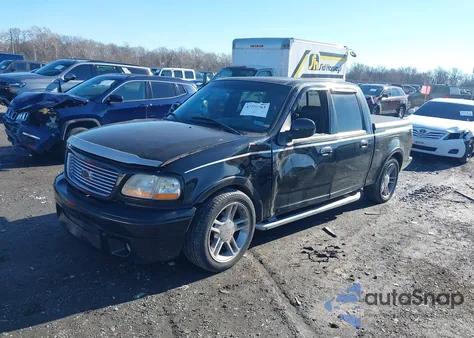 2003 Ford F-150 Lariat from USA, damaged, VIN 1FTRW07303KC18423